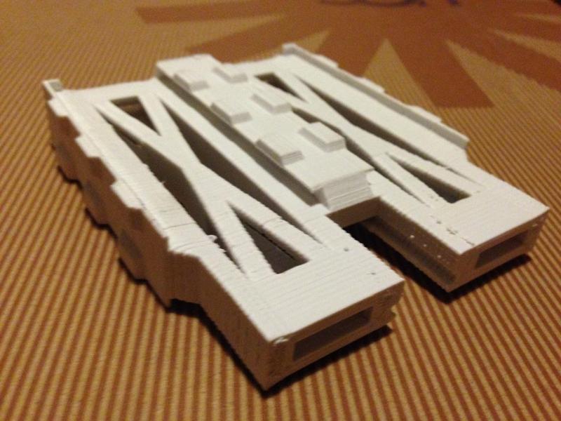 Tri-Rail for Roughtcut (and others Nerf rifles)