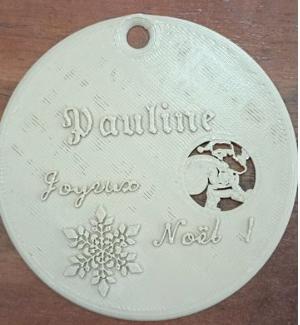 Christmas bauble Pauline