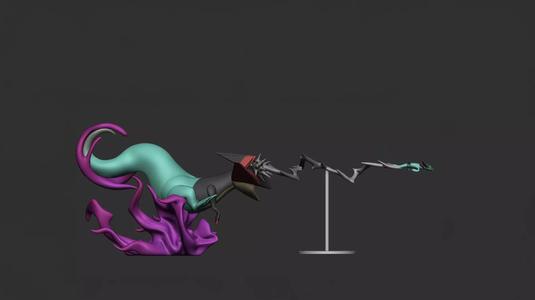 Dragapult x Dragon Darts 3D Print Model STL for 3D Printing 3D