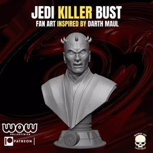 Darth Maul Fan Art Bust