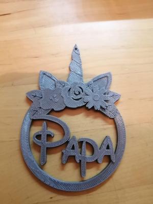 christmas ball UNICORNIO ANABEL