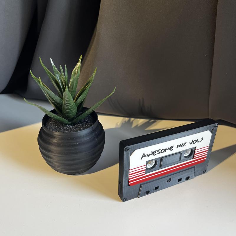 GUARDIANS OF THE GALAXY CASSETTE TAPE DECOR