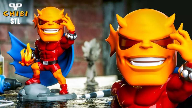 Etrigan the Demon Chibi STL for 3D Printing ChibiSTL 3DXM