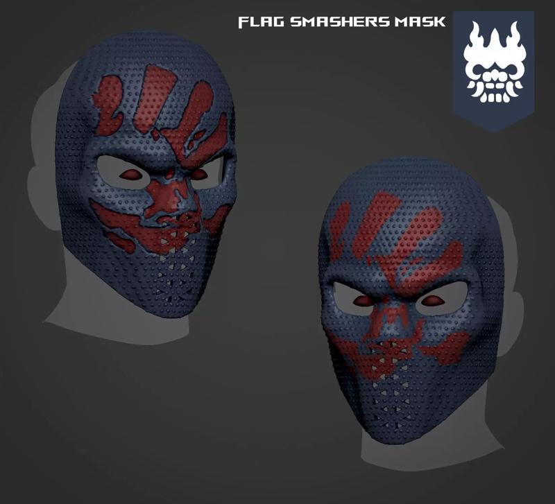 Flag Smashers Mask