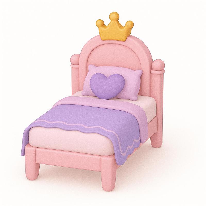 Playset Dollhouse Bed