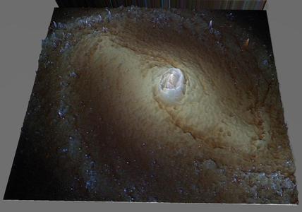 NGC 1433 Hubble deep sky object 3D software analysis