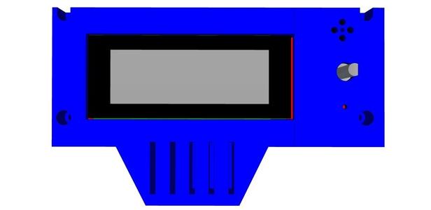 Delta Control Panel Top Mount with SD card storage