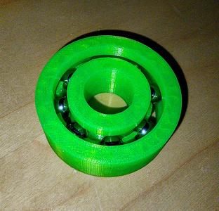 Conrad-style ball bearing