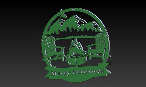 Merry Chritsmas Ornament