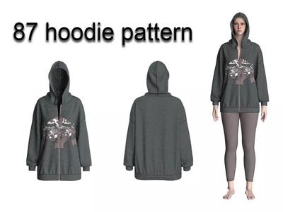 87 hoodie pattern