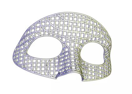 voronoi style mask