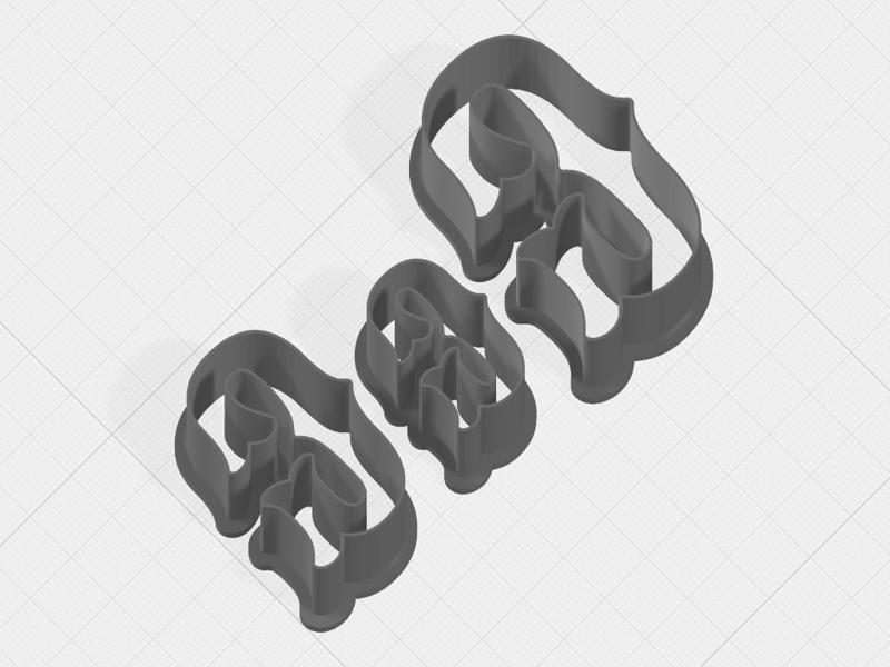 Letter G Collection Cookie Cutter