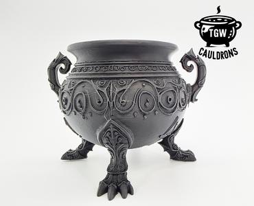 Claw-Foot Gothic Cauldron