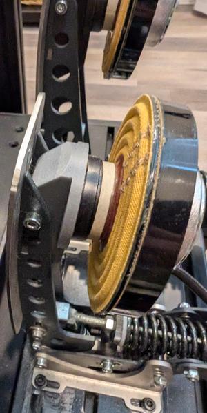 Dayton BDS Exciter Mounts for Heusinkveld Sprint Pedals