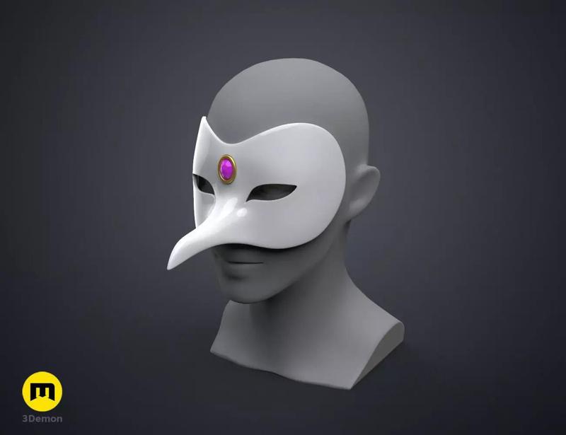 Liliths Raven Mask - The Owl House