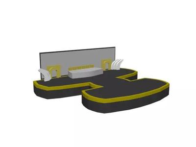 Concert Stage 3d Model