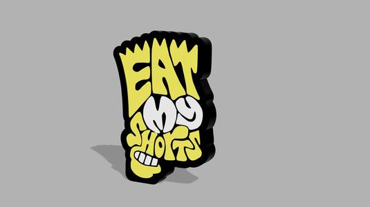 BART SIMPSON LIGHT BOX