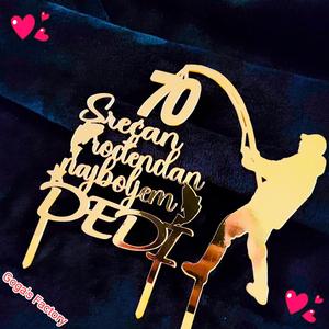 DEDA RIBAR CAKE TOPPER