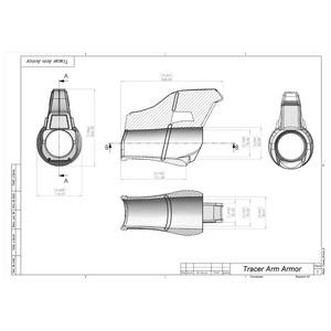 Tracer Arm Armor - Overwatch - Printable 3d model - STL + CAD bundle - Personal Use