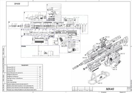 MA40 Assault Cannon - Halo - STL CAD bundle - Commercial Use