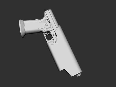 Mandalorian Westar Holster 3d Digital File Download