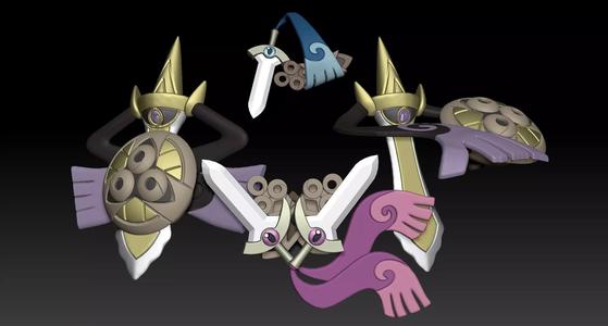 Pokemon Honedge Doublade Aegislash