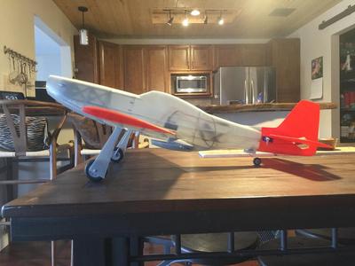 Landing gear for 3dlabprints P51D mustang