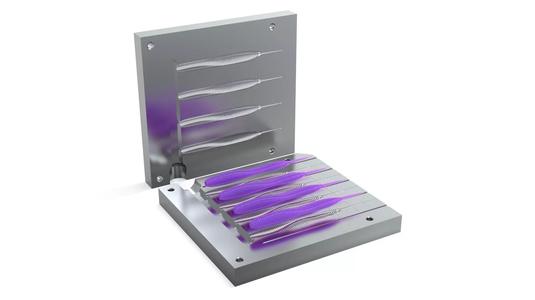 Mold for Soft lure - Leech 100mm