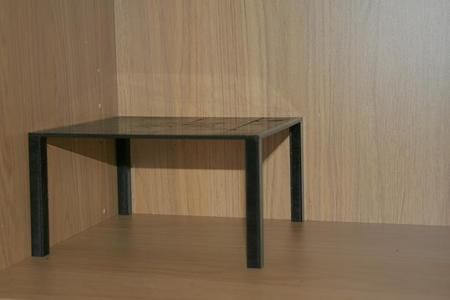 Another parametric customizable stand for my parametric bottle tray