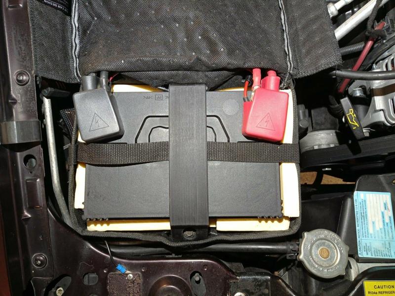Jeep ZJ - Batterie Holder - Exide EA755 Battery