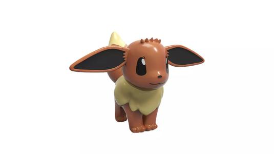 eevee pokemon figurine with ears