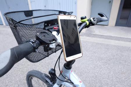 Bike or Bicycle magnetic smartphone support