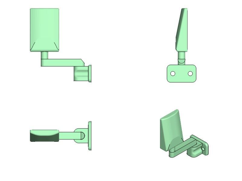 Crawler Scaler Car Jeep Defender Truck exterior mirrors