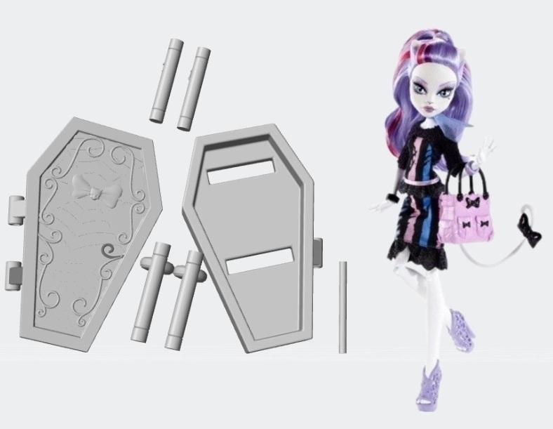 Catrine DeMew New scaremester, Monster High.