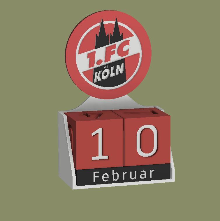1st FC Cologne calendar