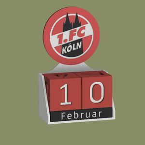 1st FC Cologne calendar