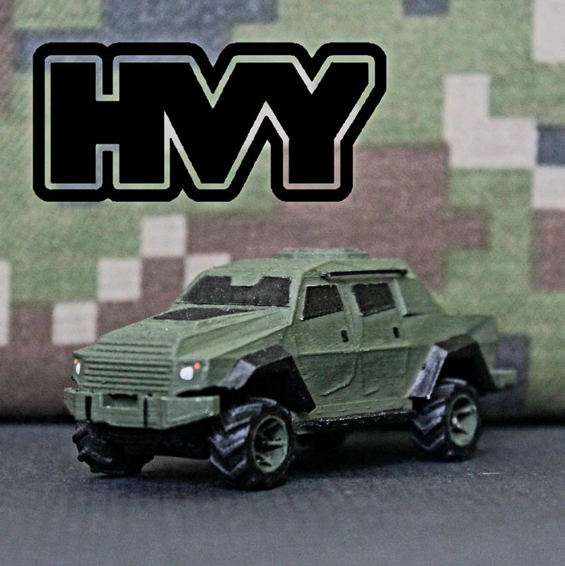 Insurgent Pickup Custom - Hotwheels Model