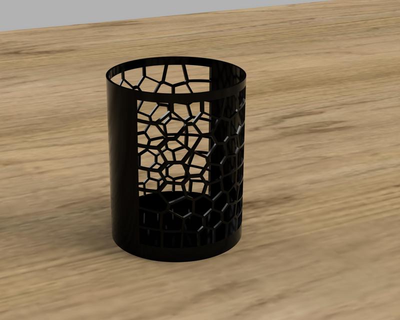 Vornoi Pen Holder