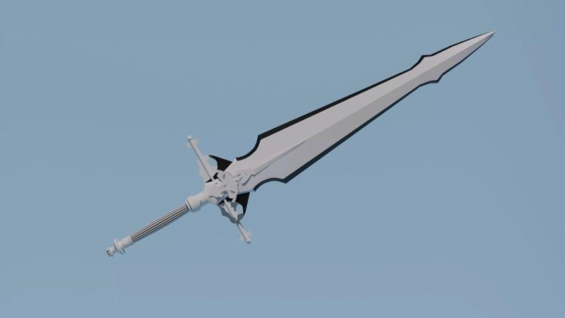 Nier Automata - Black Flower Sword