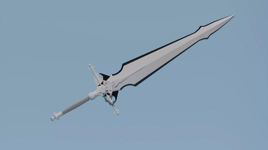 Nier Automata - Black Flower Sword