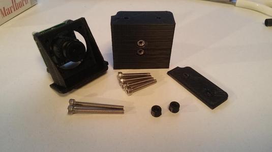Diatone White Sheep BGC Front facing gimbal and FPV cam mount