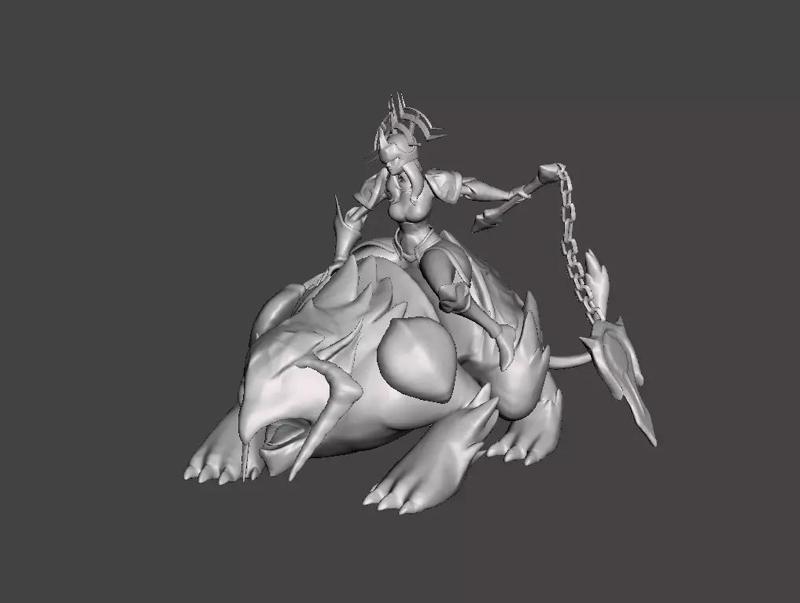 Sejuani Solar Eclipse 3D Model