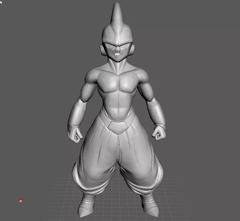 Kid Buu 3D Model