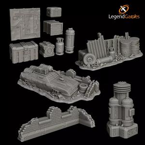 LegendGames Post Apocalypse V8 Interceptor set