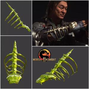 Shang Tsung bracers -  Tokens of Shao Kahn favor