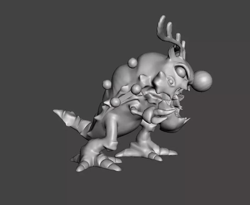 Festive Maokai 3D Model