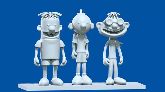 Diary of a Wimpy Kid - Greg Rowley Fregley - 3d print