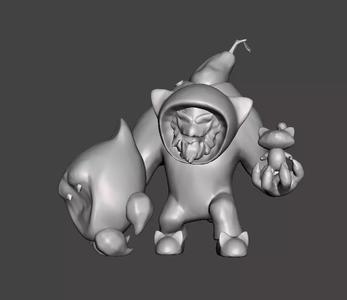 Meowkai Maokai 3D Model