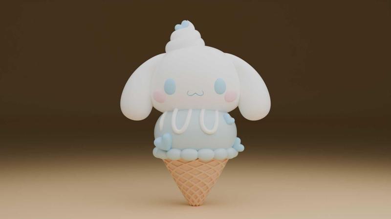 Cinnamoroll sanrio ice cream