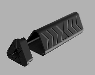 Pack Phantom Fang – Triangular Suppressor for Airsoft / Softair KIT
